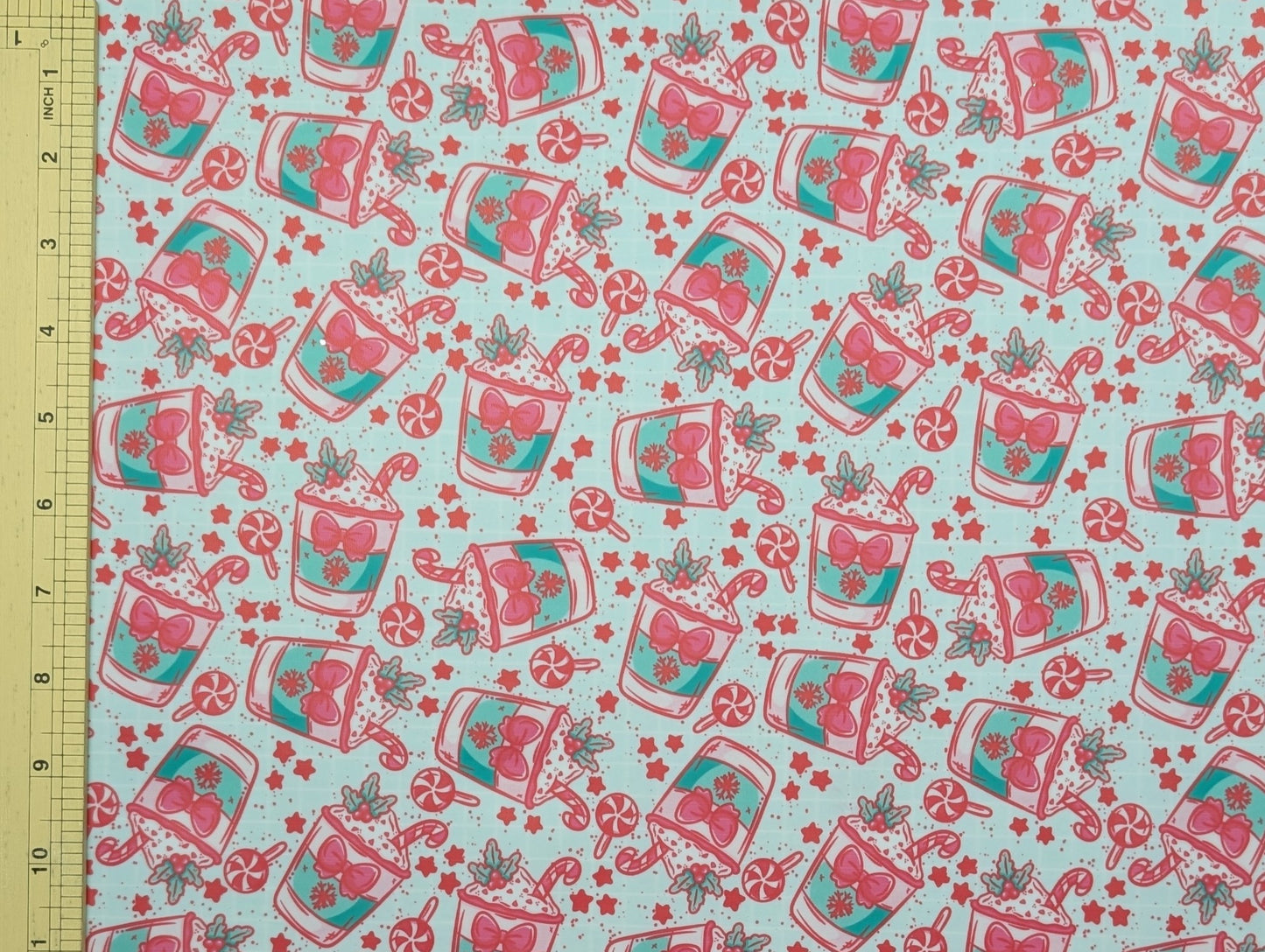 Printed Jelly Vinyl - Christmas Drink (Green)