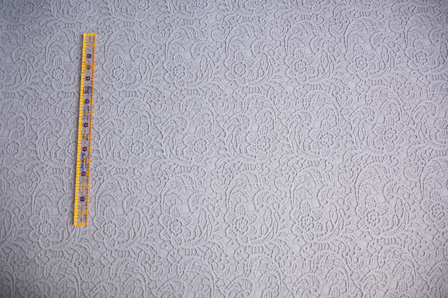 Embossed Lace Vinyl - Pale Lavender