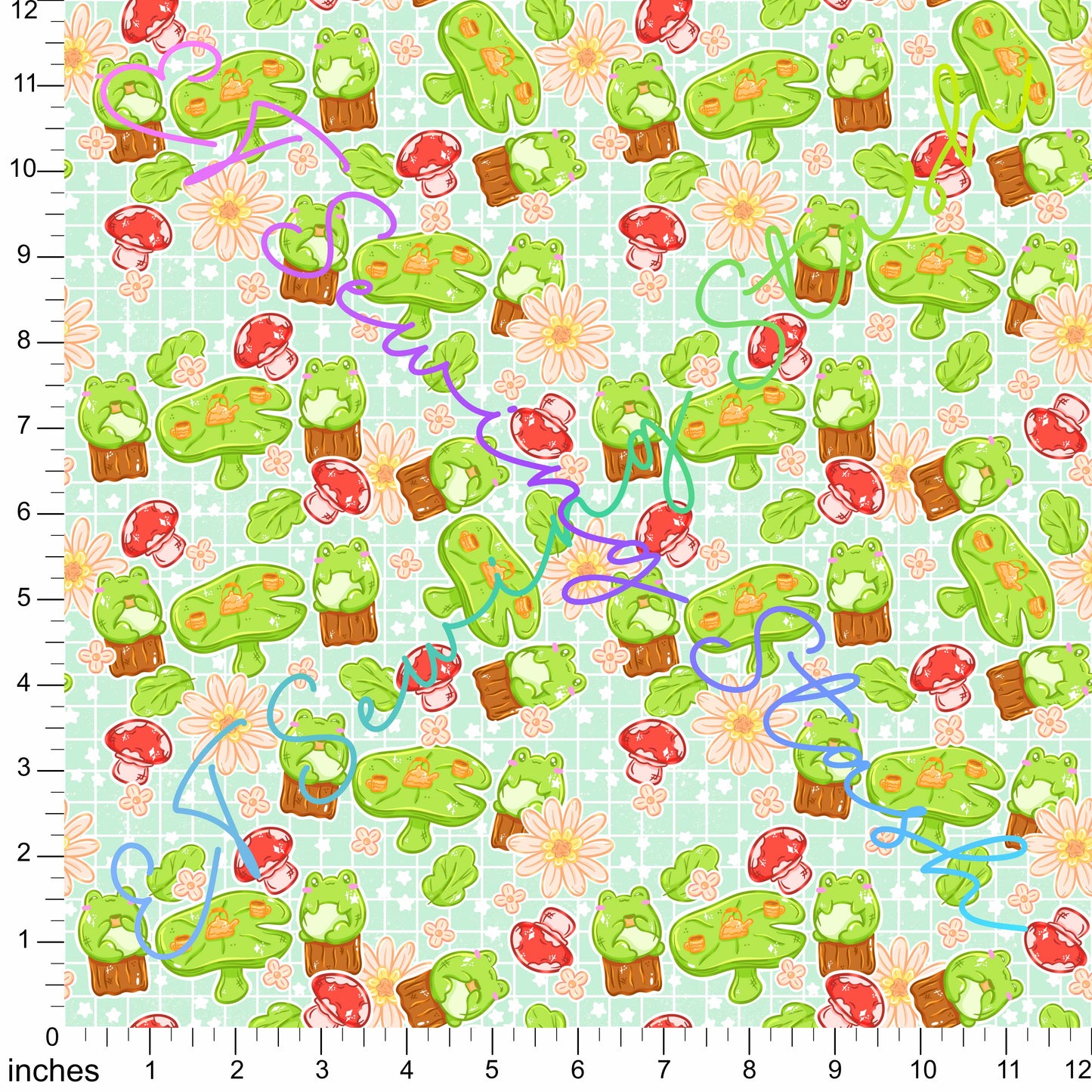 *PREORDER* Frogs Picnic (Green)