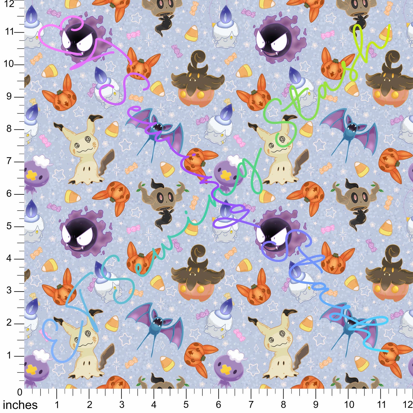 *PREORDER* Pocket Monsters - Halloween Ghost Monsters (Blue Grey)