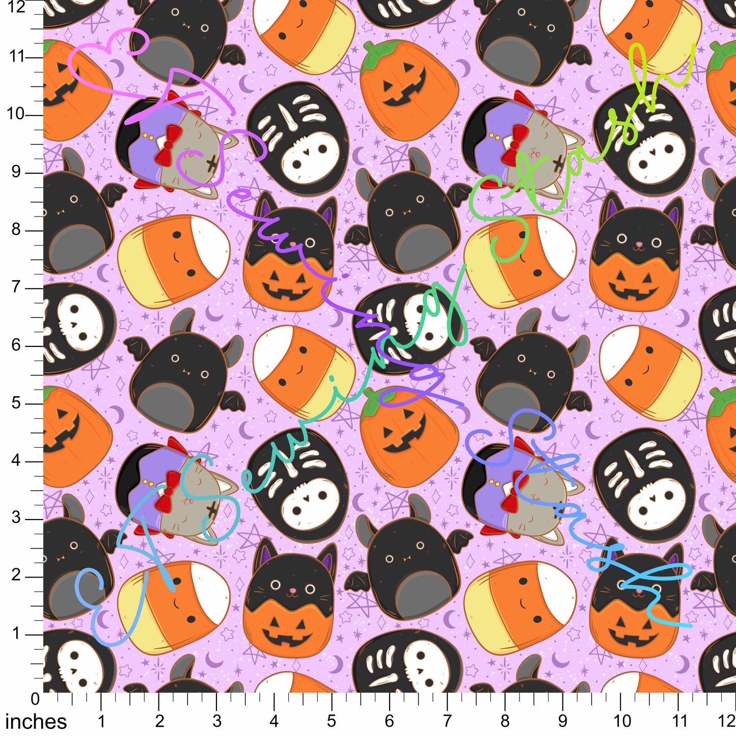 *PREORDER* Squishies - Halloween (Purple)