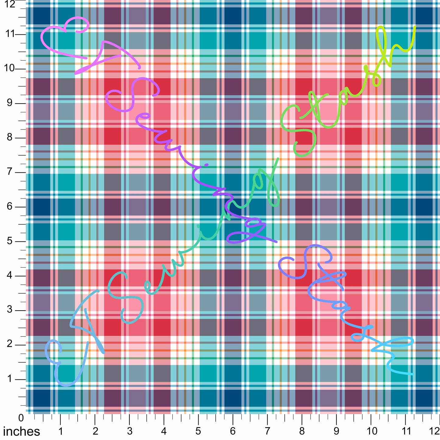 *PREORDER* Rainbow Plaids