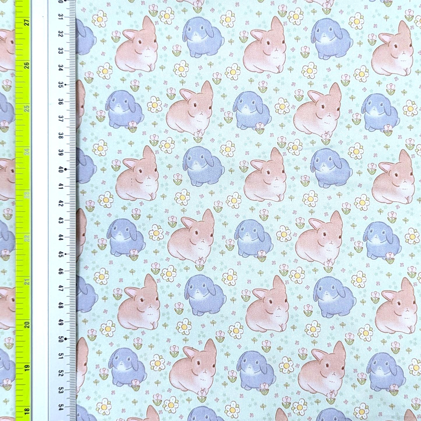 Cotton Twill - Hoppity Bunnies - By the Metre