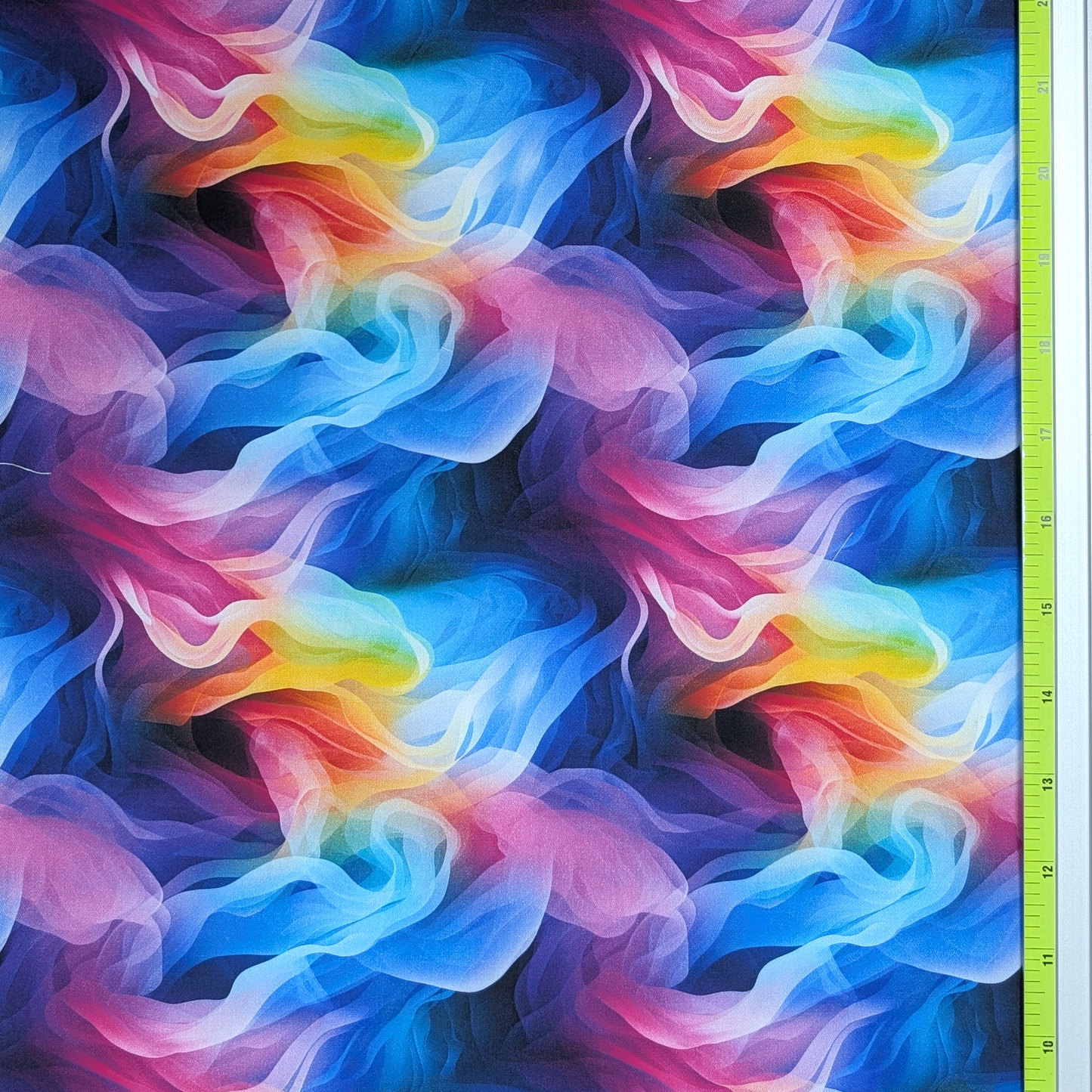 Cotton Twill - Rainbow Smoke - By the Metre