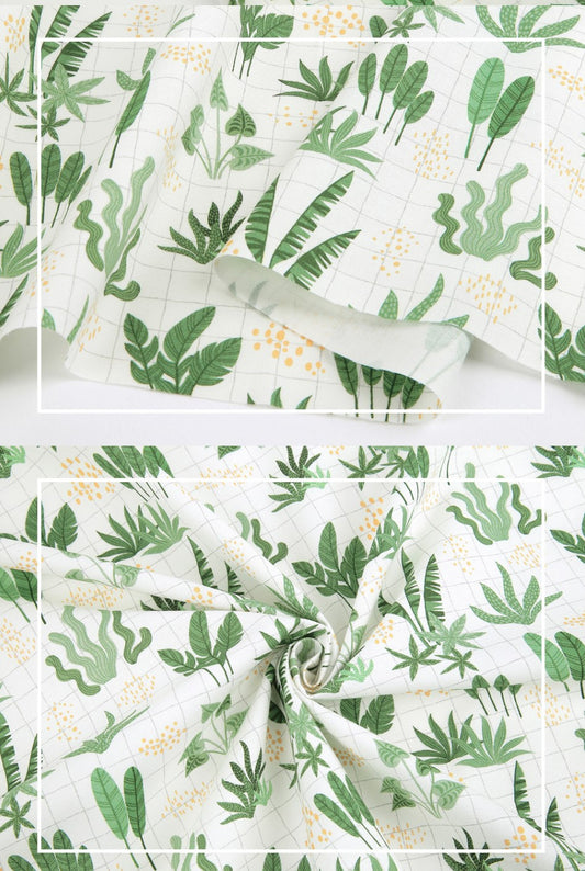 Fabric - Jungle Leaves
