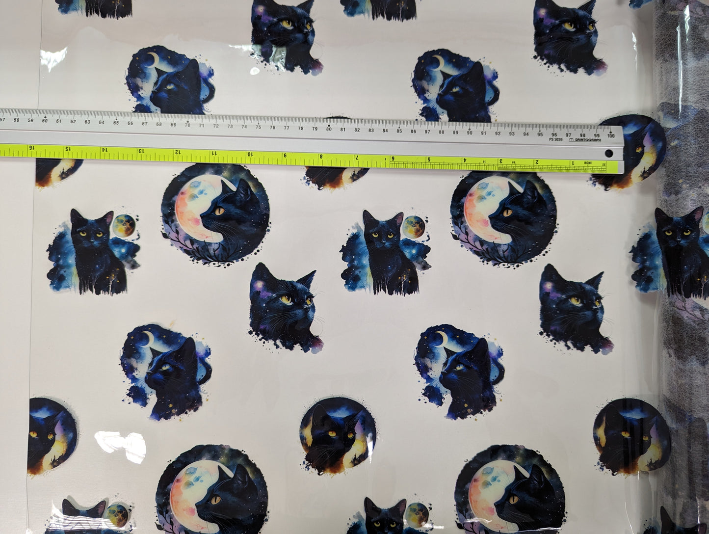 Galaxy Cats - 0.5mm Clear PVC