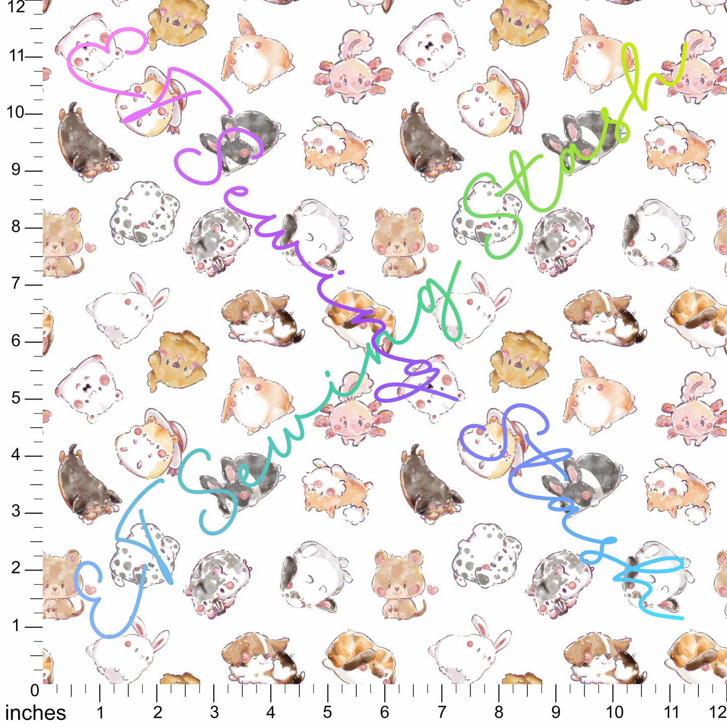 *PREORDER* [ET Sewing Stash X n2y88] Animals (Clear)