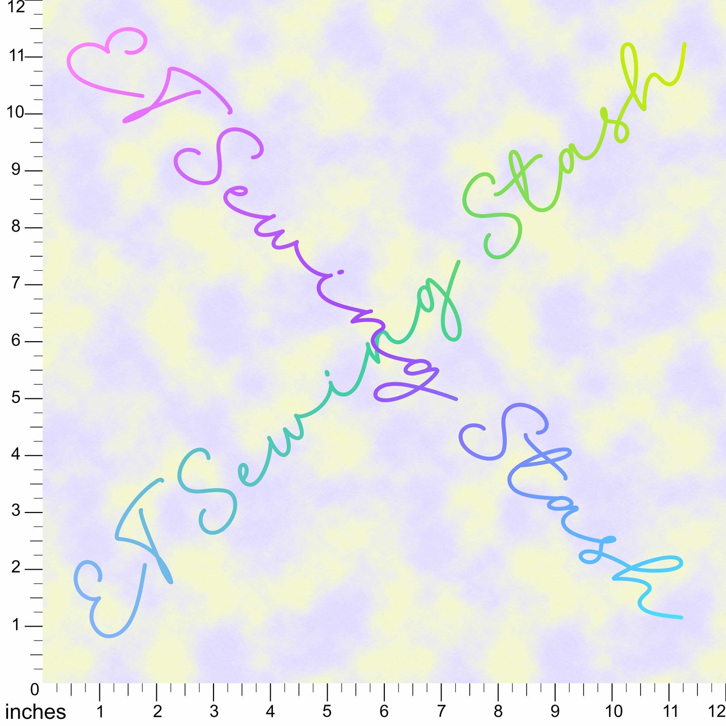 *PREORDER* Yellow-Lavender Watercolour Coordinate