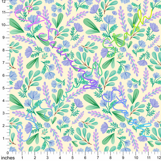 *PREORDER* Acrylic Flowers - Lavender and more (Pale Yellow)