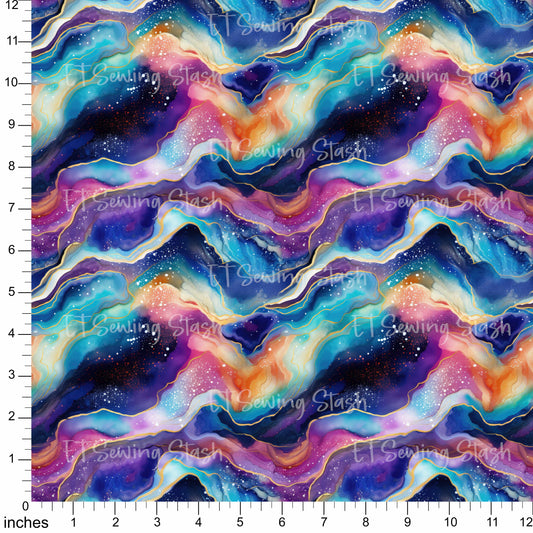 Cotton Twill - Iris Ink - By the Metre