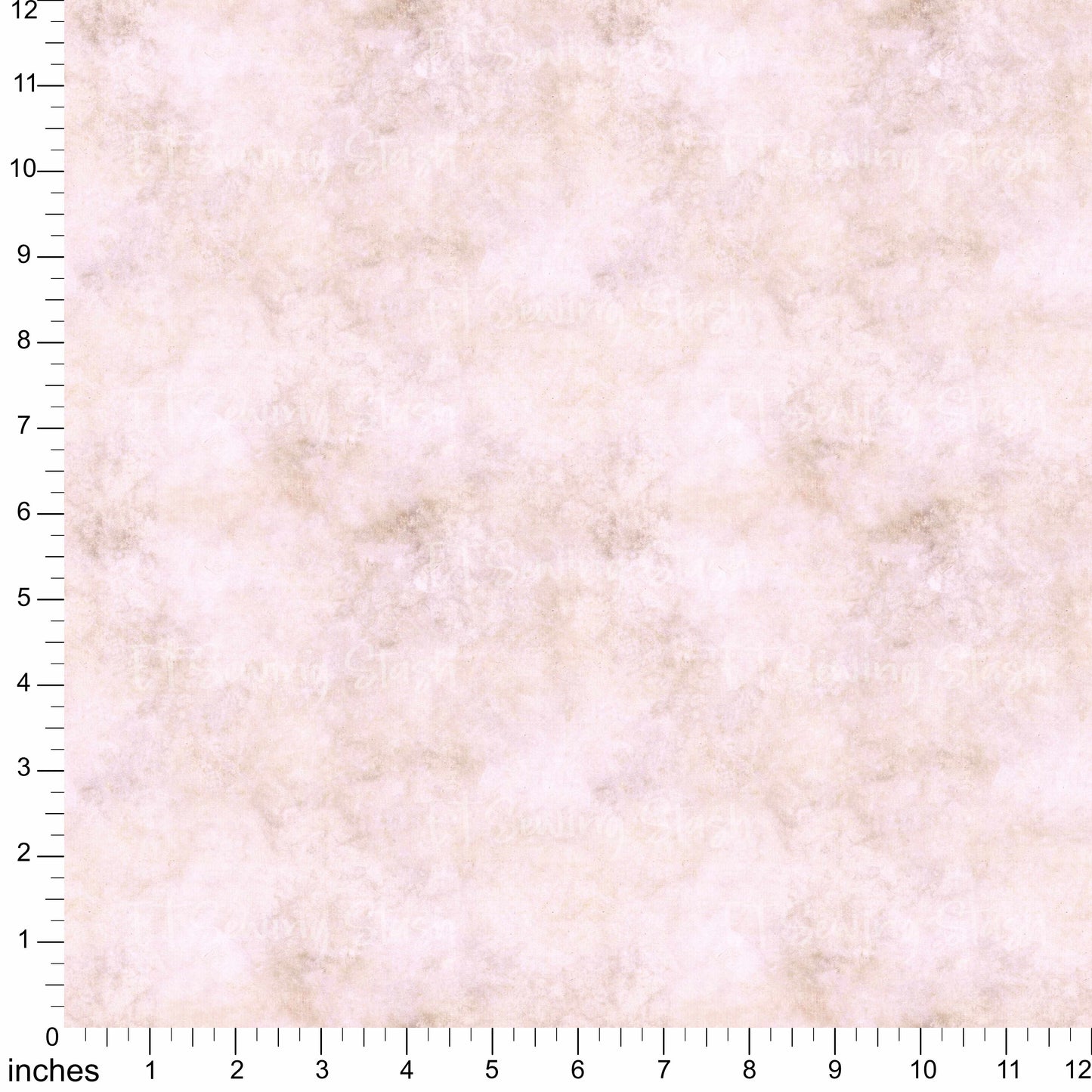 Cotton Twill - Antique Rose Wash - 1 yard Pre-cut