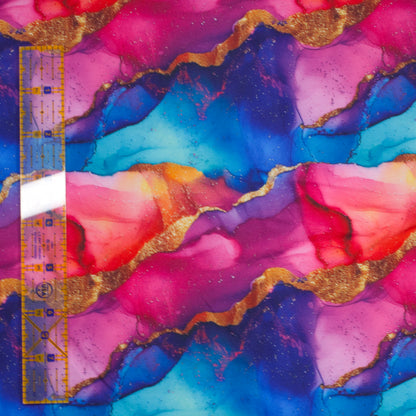 Waterproof Boardshorts - Alcohol Ink #1 - By the Metre