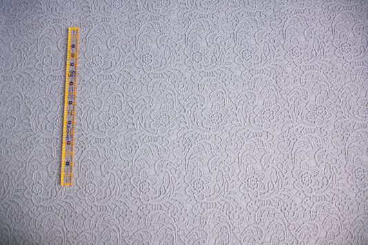 Embossed Lace Vinyl - Pale Lavender