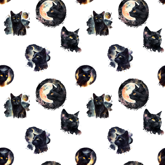 Galaxy Cats - 0.5mm Clear PVC