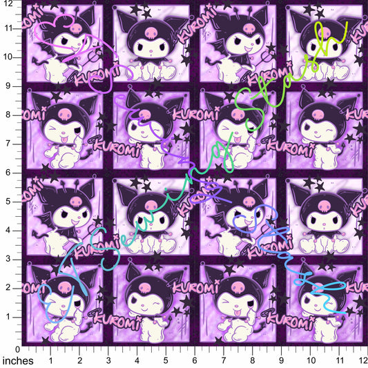 *PREORDER* Jester Bunny Tiles (Dark Purple)