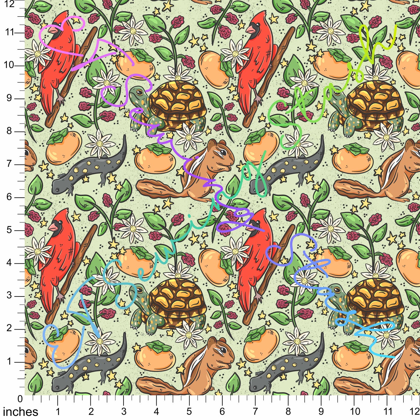 *PREORDER* Midwest US Nature (Green)