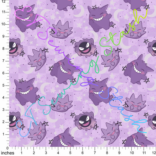 *PREORDER* Ghostly Monsters in Purple