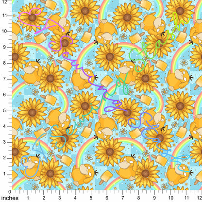 WRCC - Confused Duck (Sunflower) - 1-yard Precut