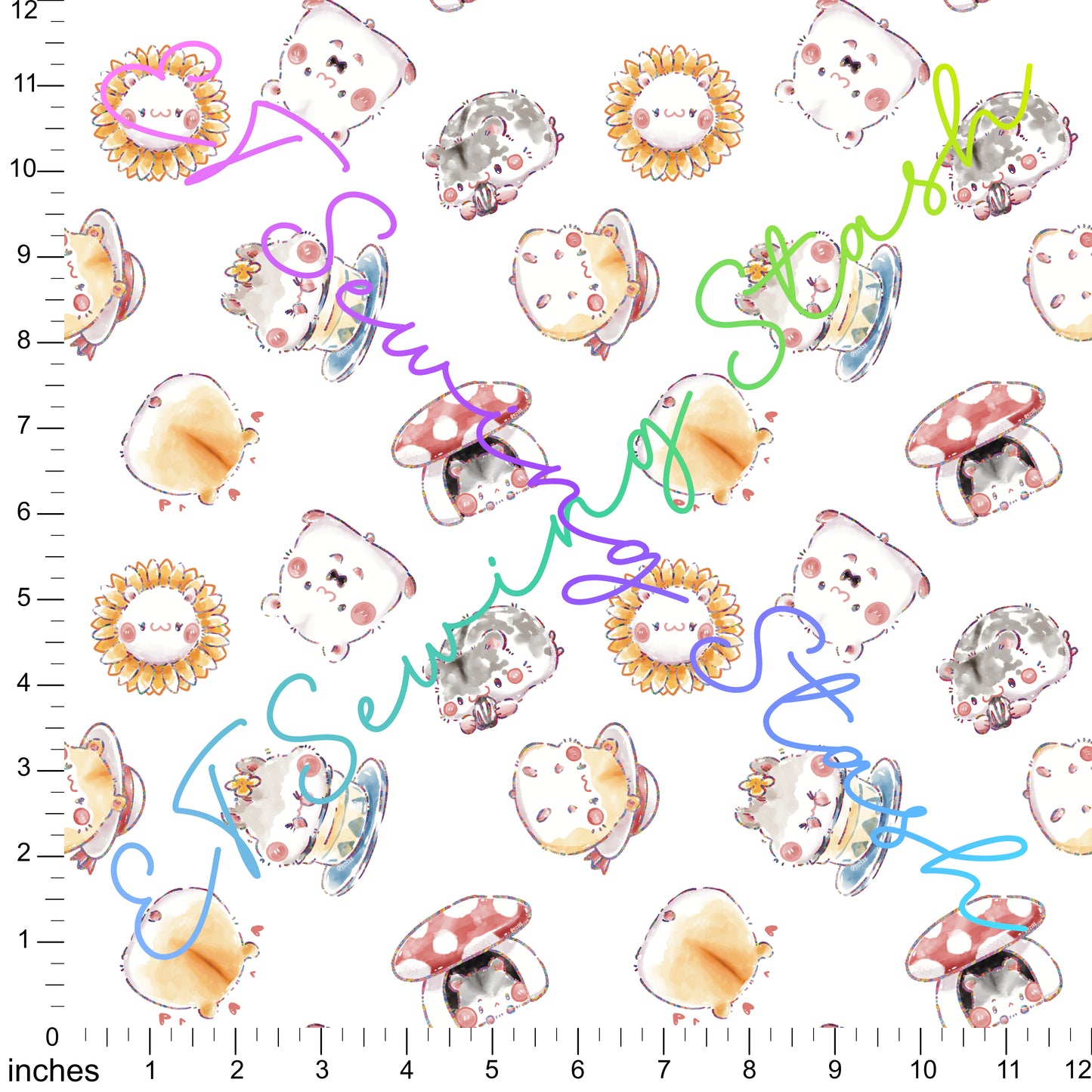 *PREORDER* [ET Sewing Stash X n2y88] Hamsters (Clear)