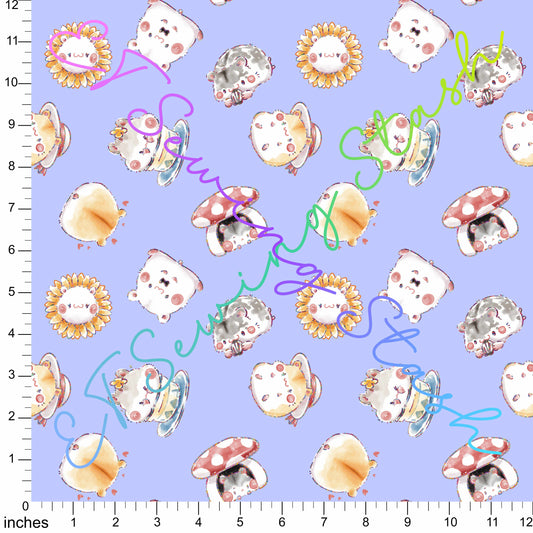 *PREORDER* [ET Sewing Stash X n2y88] Hamsters (Lavender)