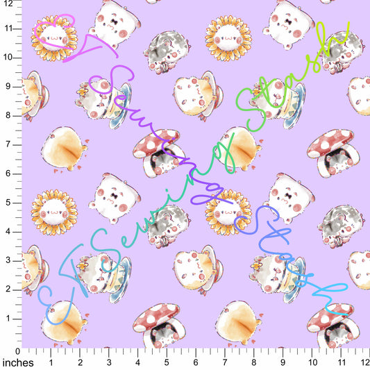 *PREORDER* [ET Sewing Stash X n2y88] Hamsters (Lilac)