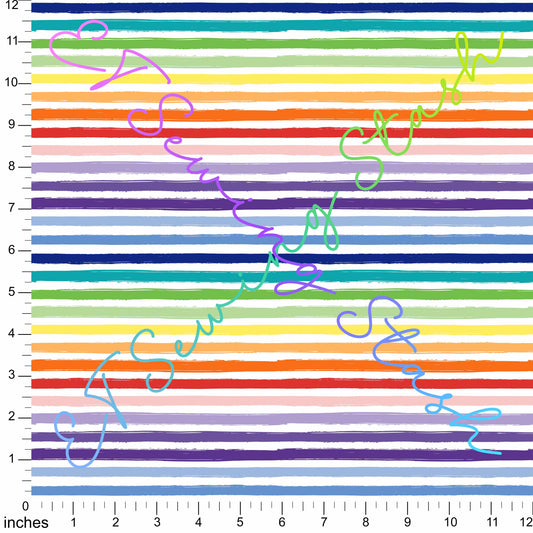 *PREORDER* Rainbow Stripes