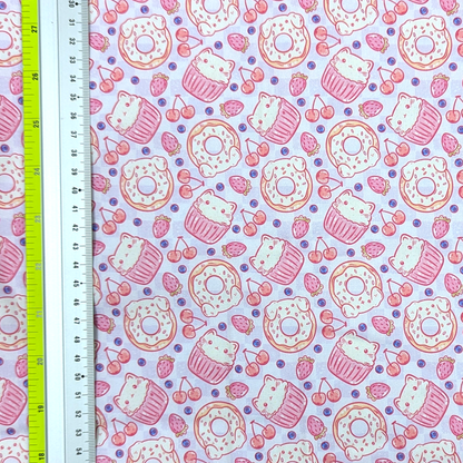 Cotton Twill - Animals Sweet Treats - By the Metre