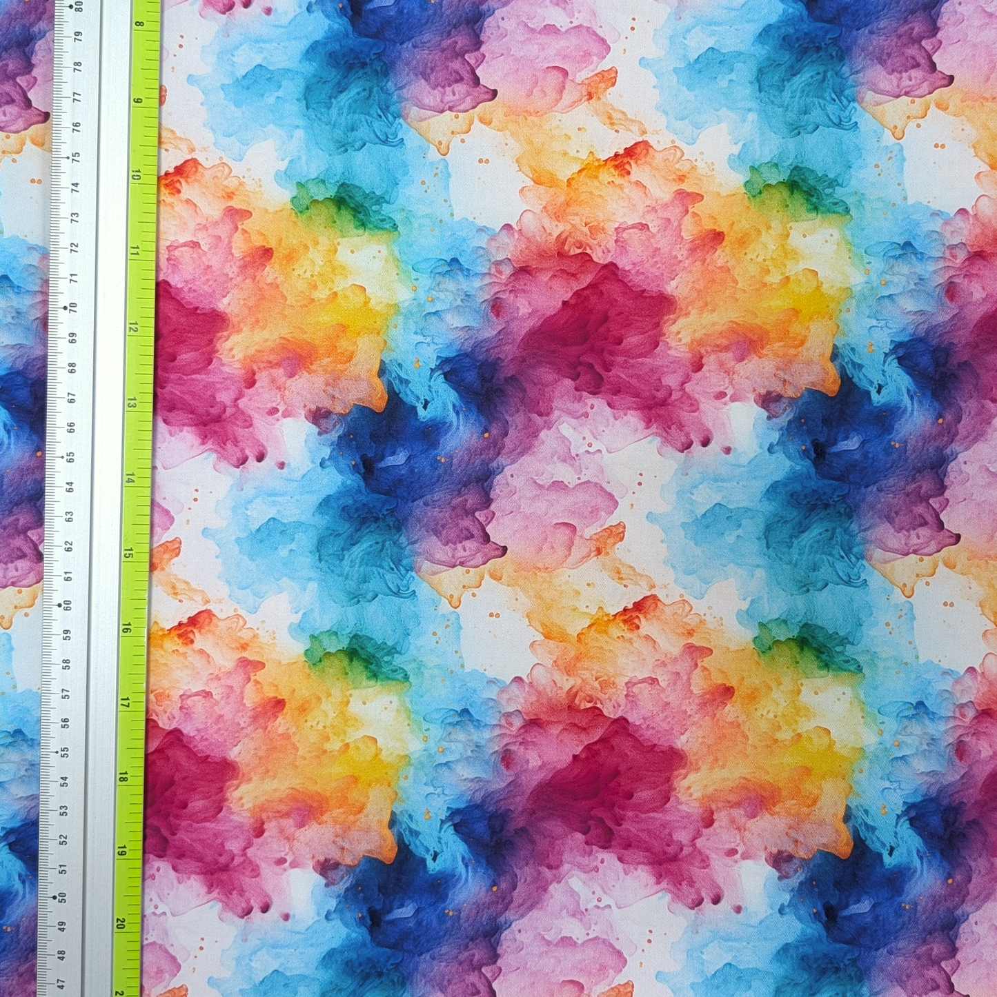 Cotton Twill - Alcohol Ink #4 - By the Metre