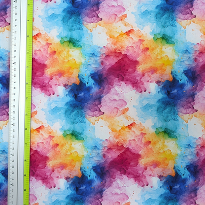 Cotton Twill - Alcohol Ink #4 - By the Metre