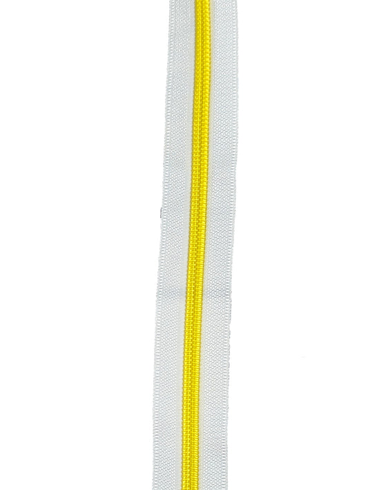 #5 Egg White Tape - Yellow Nylon Coil