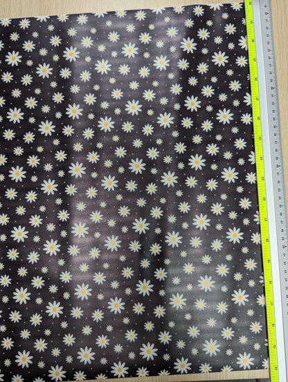 Printed Jelly Vinyl - Daisies