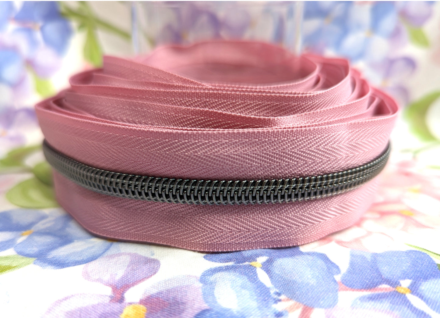 #5 Dusty Pink Zipper Tape