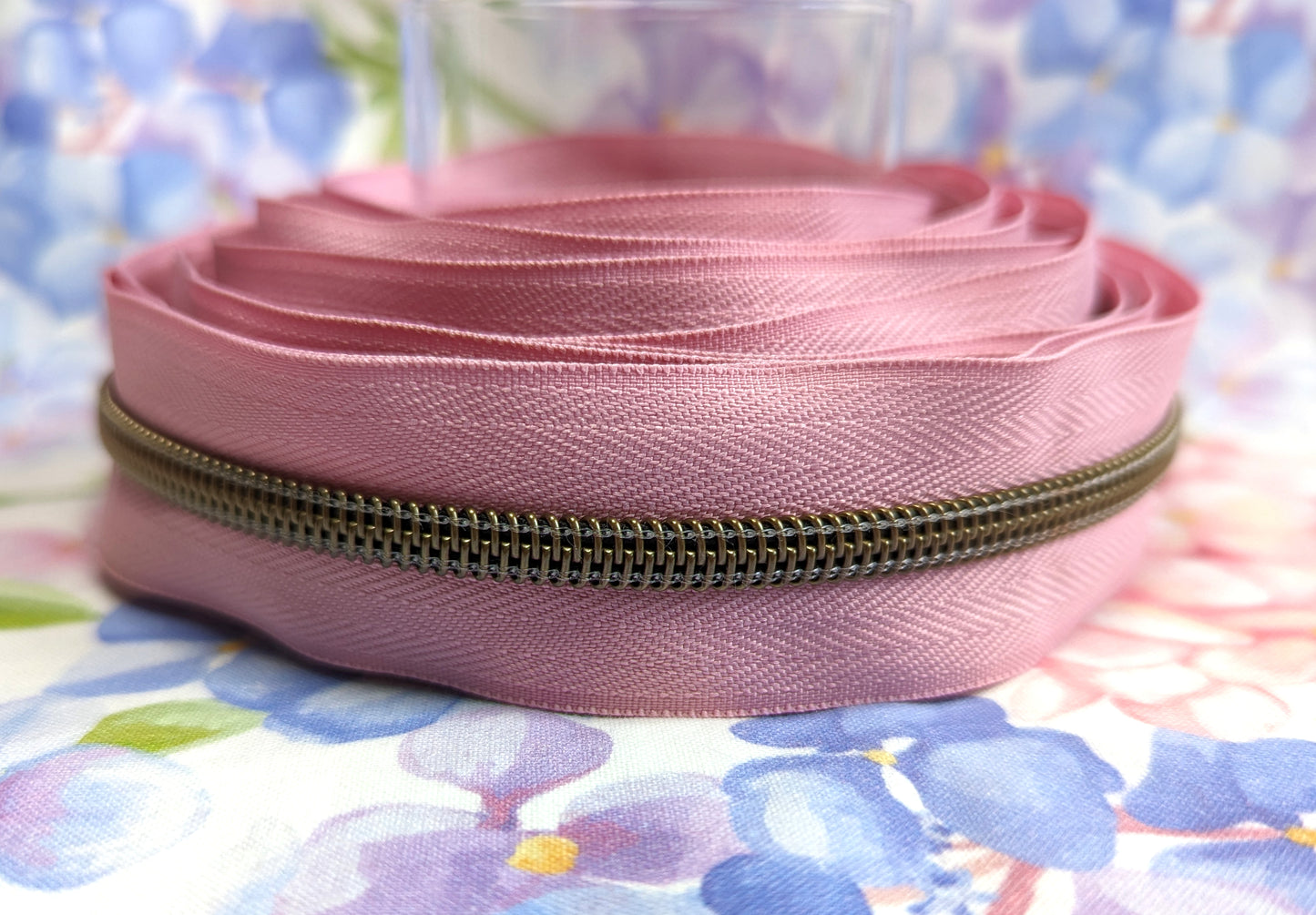 #5 Dusty Pink Zipper Tape