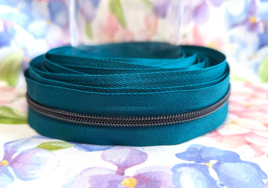 #3 Teal Zipper Tape