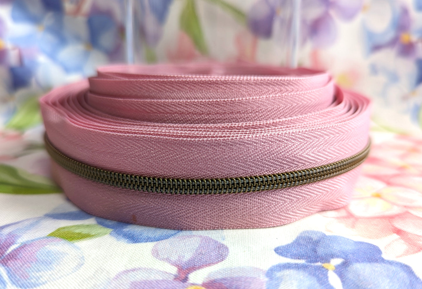 #3 Dusty Pink Zipper Tape