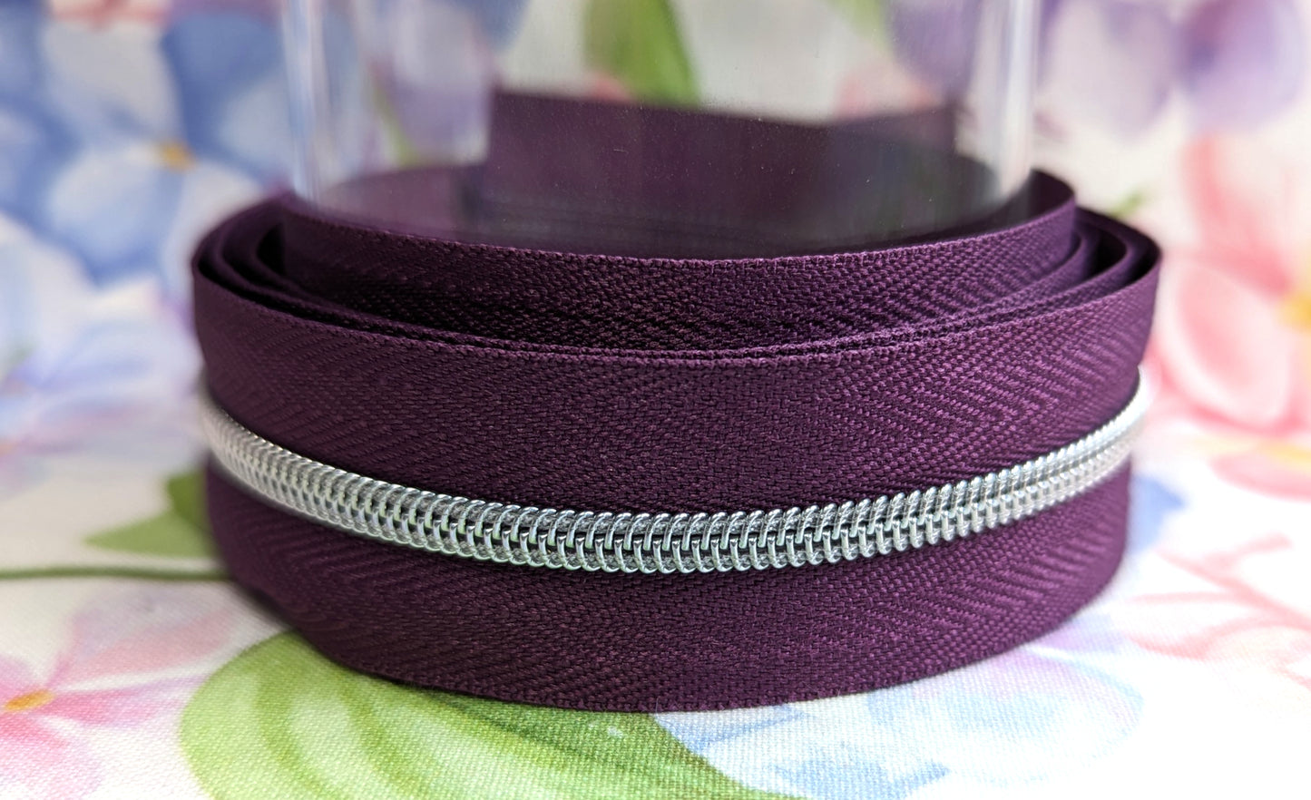 #3 Plum Zipper Tape