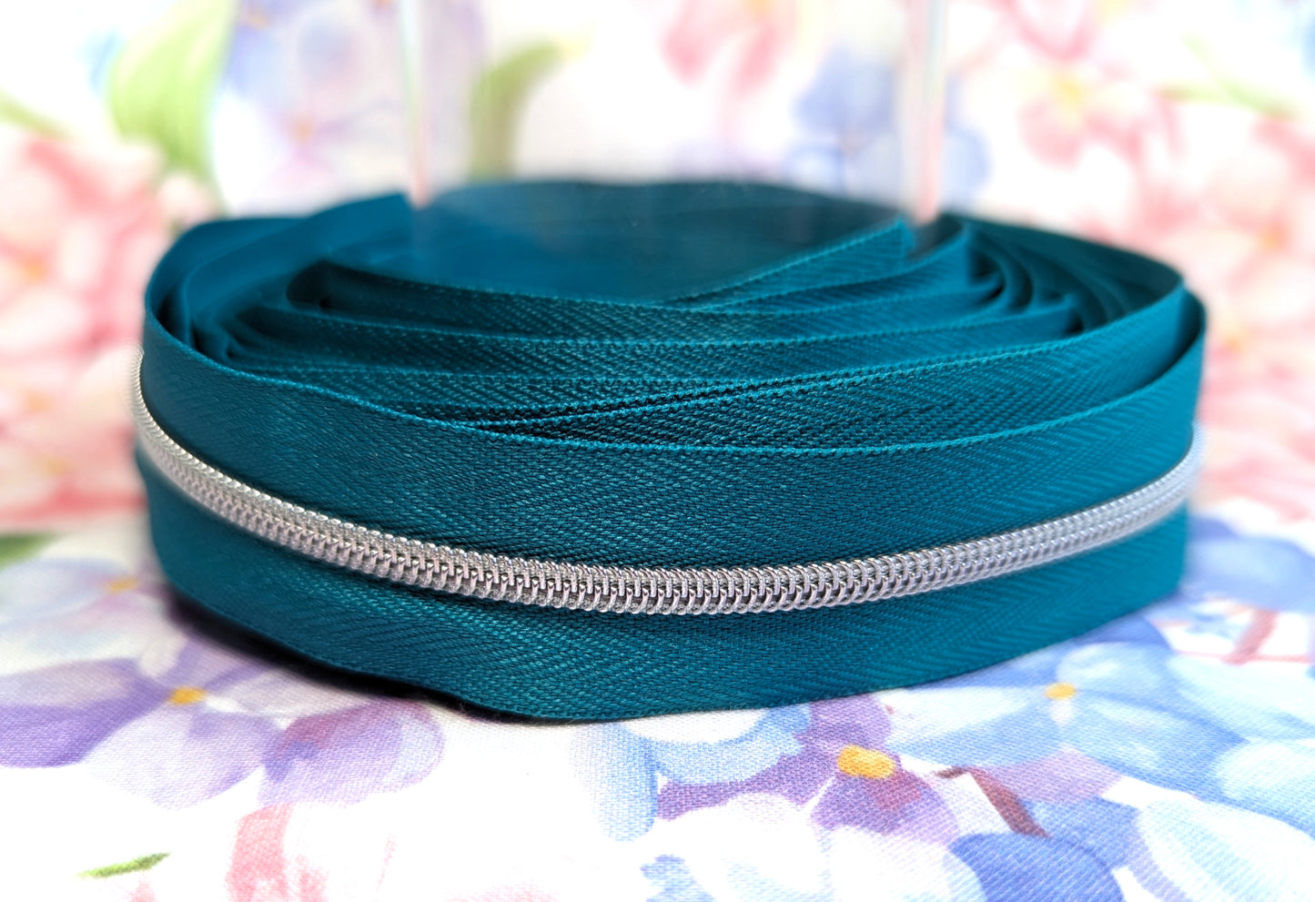 #3 Teal Zipper Tape