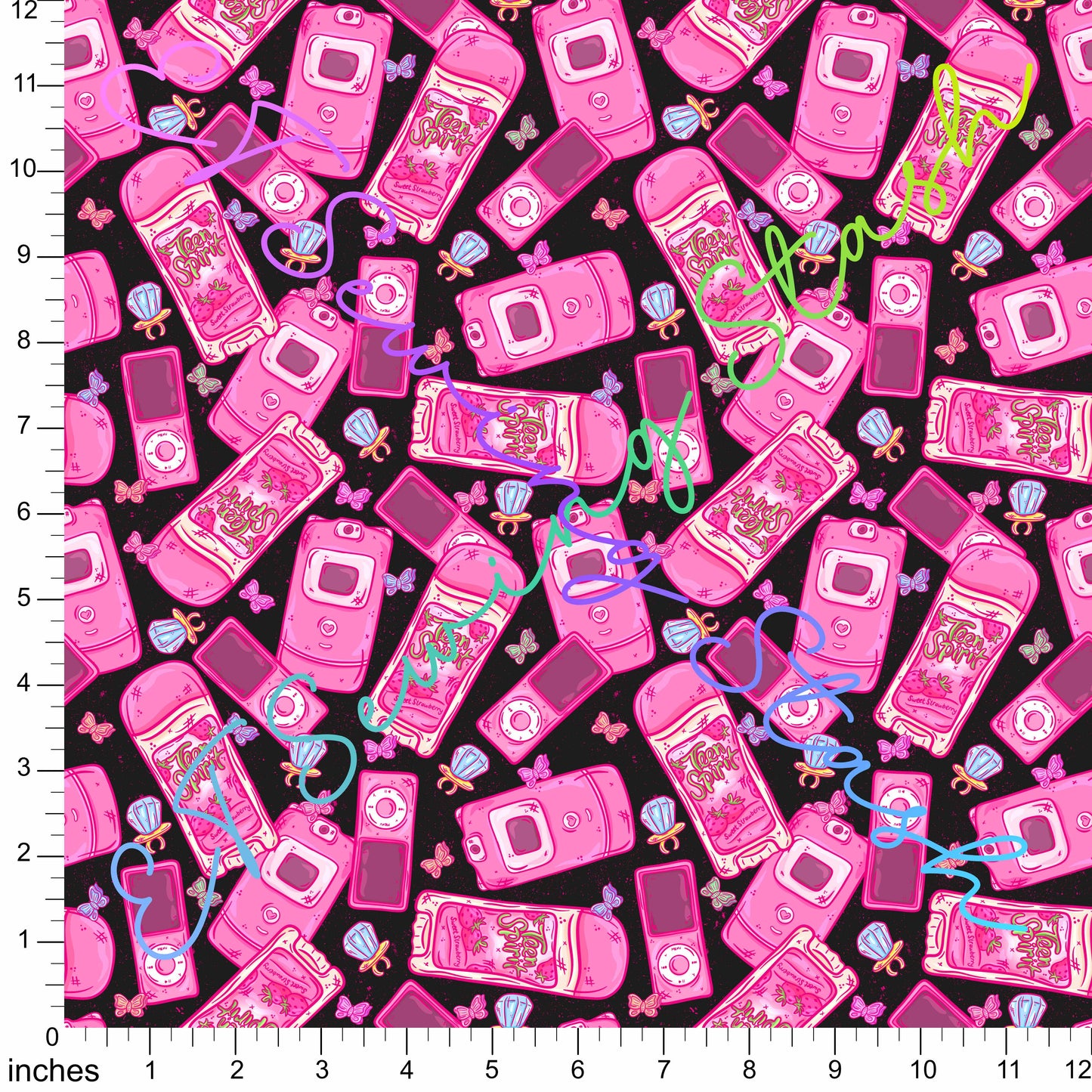 *PREORDER* Pink Old-Fashioned Girly Gadgets (Black)