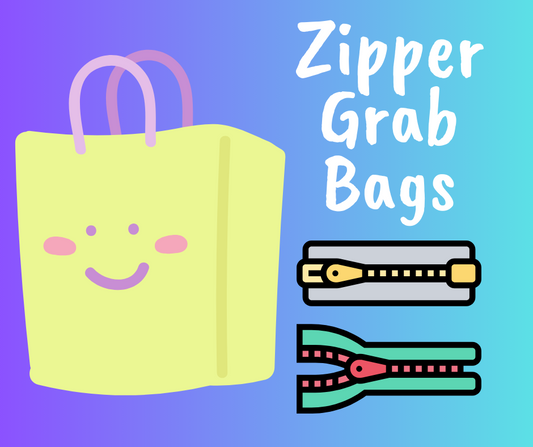 Zipper Tape Grab Bag