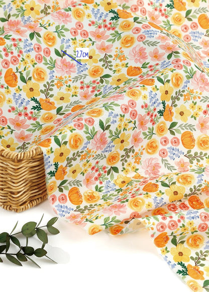 Fabric - Yellow Primrose